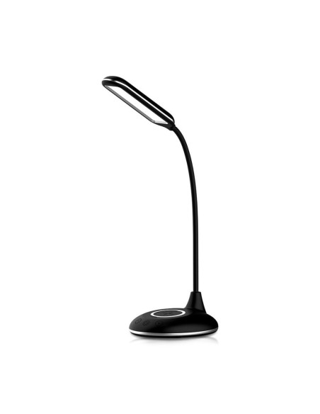 Lampada da tavolo LED 5W con caricatore wireless 2700K 6500K Nera