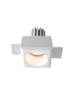 Raccordo GU10 Rotondo Bianco