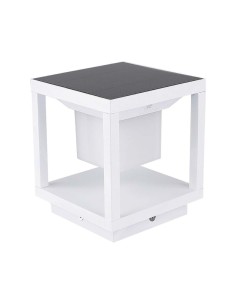 Pilastro solare LED Corpo bianco 3000K