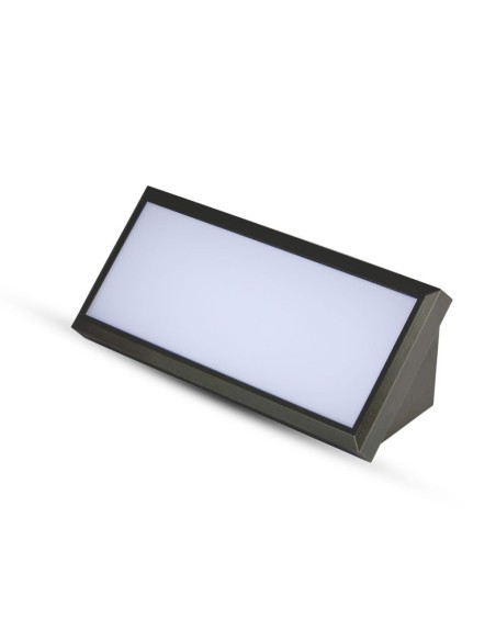 12W LED Paesaggio Esterno Luce Morbida Media 4000K Corpo Nero IP65