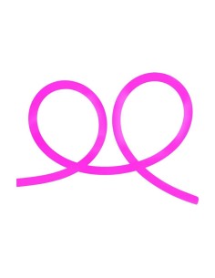 Neon flessibile da 12 W rosa