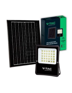 Proiettore solare LED da 20 W 6400K