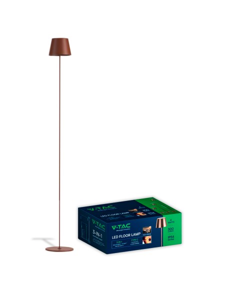 Lampada LED 4W Corpo Corten 3000K IP54