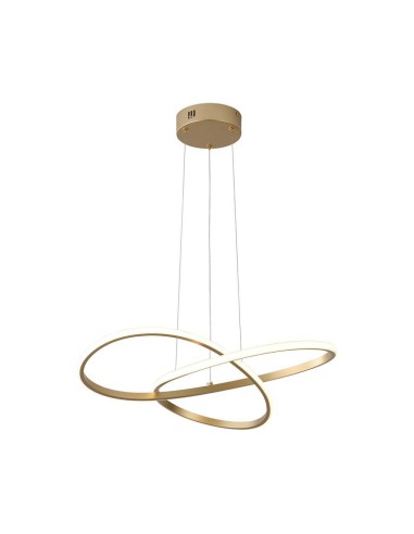 Lampada decorativa a sospensione a LED da 20 W Ð¤500 Corpo in oro 3000K