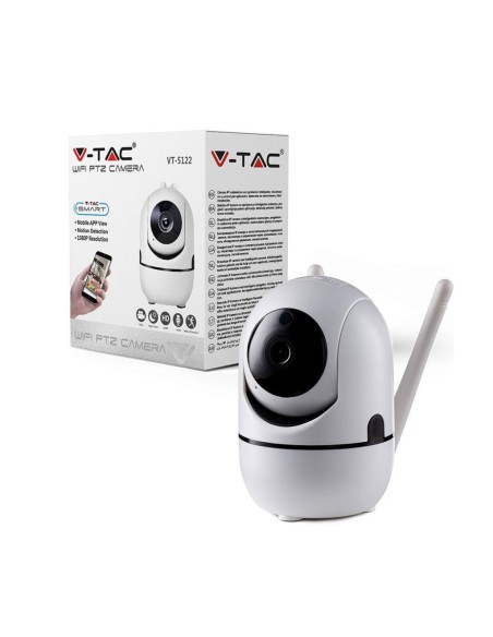 Camera di Videosorveglianza da Interno 2MP 1080px IP WiFi Orientabile PTZ Visione Notturna e Sensore di Movimento-preview296