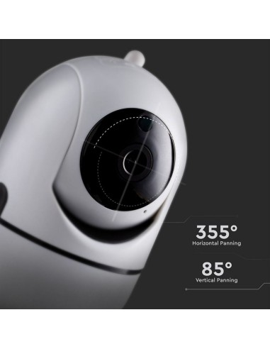 Camera di Videosorveglianza da Interno 2MP 1080px IP WiFi Orientabile PTZ Visione Notturna e Sensore di Movimento-preview298