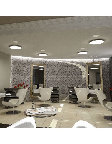 Plafoniera LED Rotonda 60W 3 in 1 Effetto Stellato Compatibile con Google Home e Amazon Alexa Dimmerabile-preview 1842