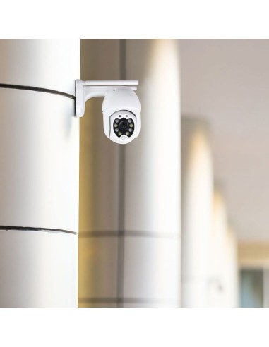 Camera di Videosorveglianza da Esterno 3MP IP WiFi Orientabile PTZ Visione Notturna e Sensori di Movimento-preview308