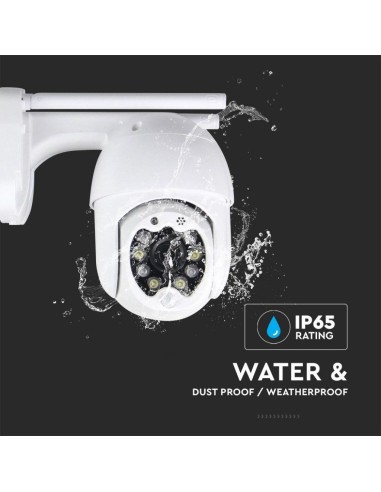 Camera di Videosorveglianza da Esterno 3MP IP WiFi Orientabile PTZ Visione Notturna e Sensori di Movimento-preview311