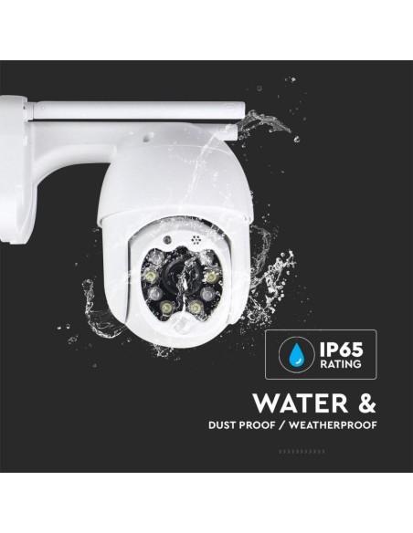 Camera di Videosorveglianza da Esterno 3MP IP WiFi Orientabile PTZ Visione Notturna e Sensori di Movimento-preview311