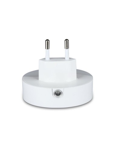 Faretto LED Chip Samsung Segnapasso Notturno Rotondo 0 45W con Sensore Crepuscolare e USB Colore Bianco-preview87