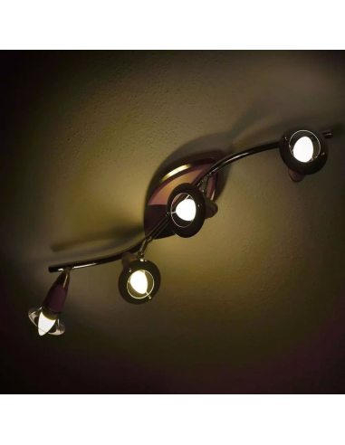 Lampadina LED E14 4 5W a Candela Compatibile con Google Home e Amazon Alexa Tramite App V-Tac Smart RGB-preview61