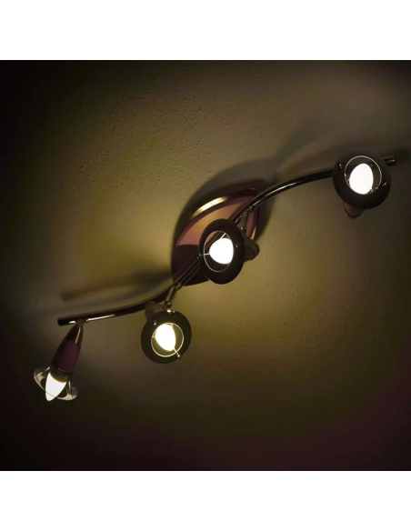 Lampadina LED E14 4 5W a Candela Compatibile con Google Home e Amazon Alexa Tramite App V-Tac Smart RGB-preview61