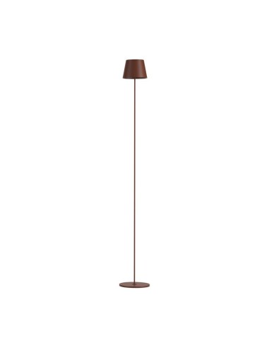 Piantana LED 4W Colore Corten in Alluminio con Touch Dimmerabile Altezza regolabile 3in1 3000K IP54-prodotto