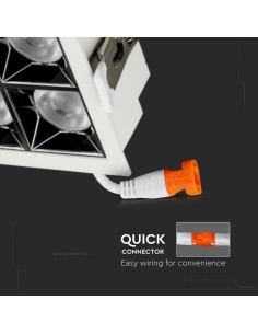 Downlight LED Samsung Chip 16W SMD Riflettore 12 Gradi 4000K 2