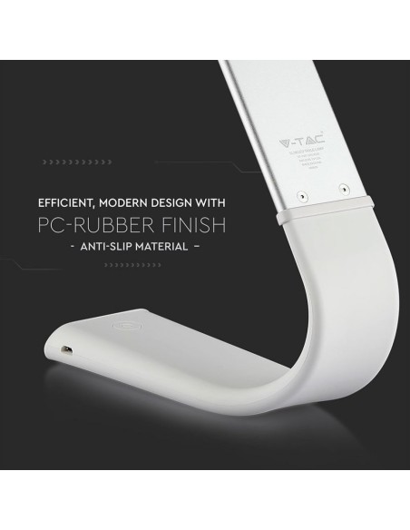 Lampada LED da Tavolo 6 5W Flessibile Cambio Colore 3 in 1 Corpo Bianco Dimmerabile-preview 4380