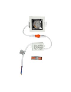 Downlight LED Samsung Chip 4W SMD Riflettore 12 Gradi 5700K 2