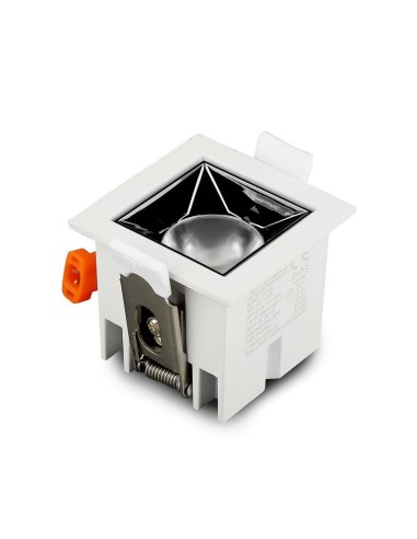 Faretto LED Chip Samsung da Incasso 4W UGR minore 19 12 gradi 5700K CRI maggiore 90-preview 1266