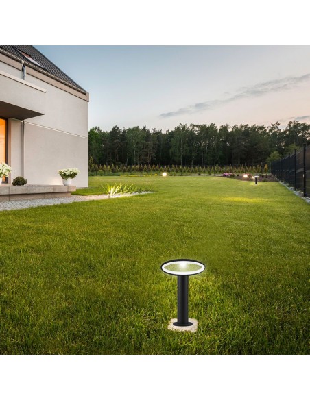 Lampada LED da Giardino Fissaggio a Terra 9W Colore Grigio Scuro h 30cm 4000K IP54-preview 3080
