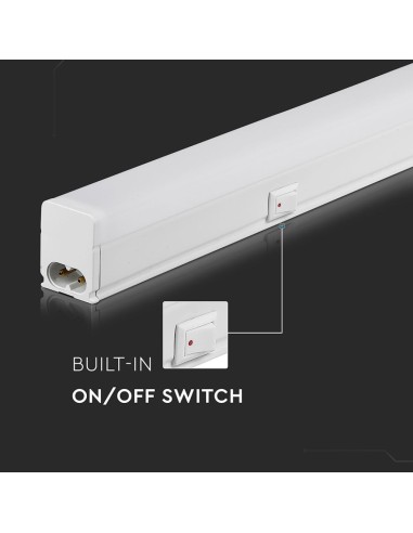 Plafoniera LED Chip Samsung Lineare 4W 30cm Raccordabile con Interruttore 4000K-preview 5721