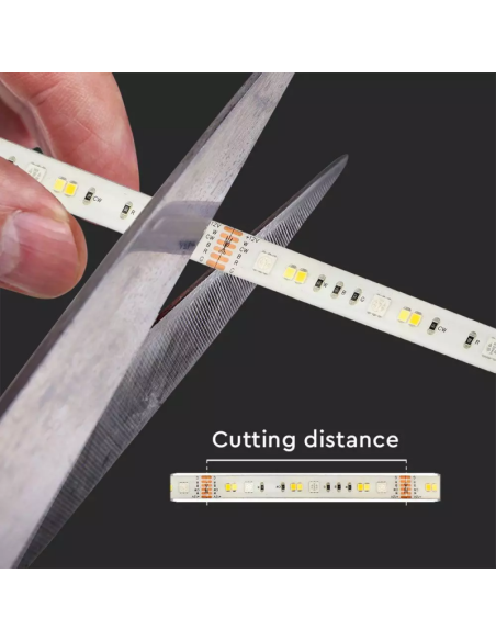 Kit per Strip LED SMD5050 4W/m 54LED/m RGB e 3in1 5 metri 12V Con Controllo Wifi-preview41