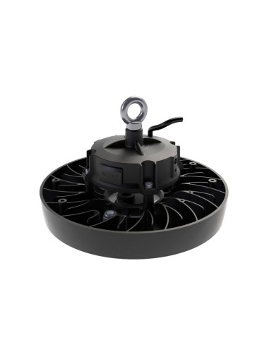 Campana Industriale LED Chip Samsung 100W 140LM/W UFO Colore Nero 4000K IP65-preview 5282