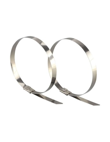 Fascetta per Cavi in Acciaio Inossidabile 4 6*300mm (Confezione 100 pezzi)-preview 4876