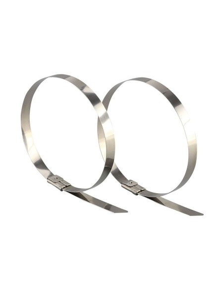 Fascetta per Cavi in Acciaio Inossidabile 4 6*300mm (Confezione 100 pezzi)-preview 4876