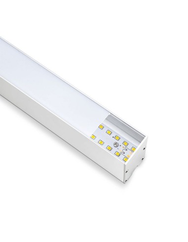 Plafoniera LED Chip Samsung a Sospensione 40W Lineare Colore Bianco 4000K-preview 5564