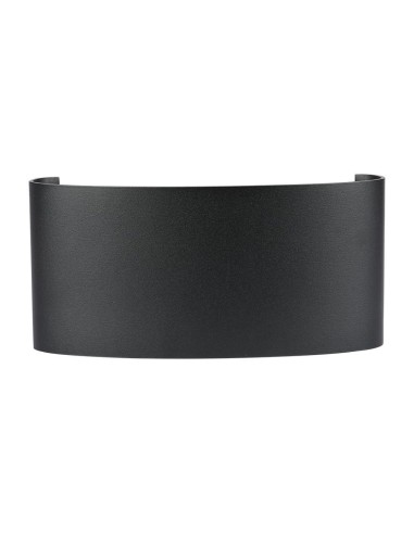 Applique LED da Muro 6W Doppio Fascio Luminoso Corpo Nero 3000K IP65-preview 7181