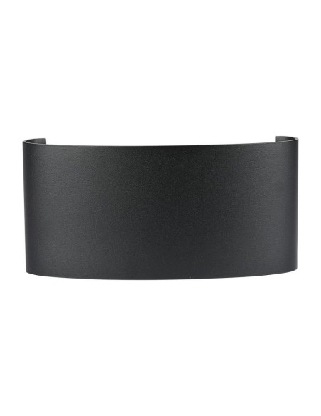 Applique LED da Muro 6W Doppio Fascio Luminoso Corpo Nero 3000K IP65-preview 7181