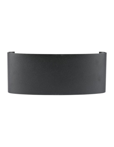 Applique LED da Muro 7W Doppio Fascio Luminoso Corpo Nero 4000K IP65-preview 7206