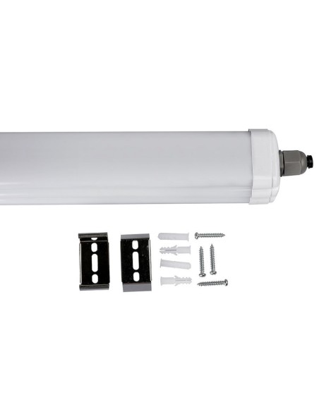 Plafoniera LED Impermeabile 48W 120LM/W G-Series 150cm 4000K IP65-preview 6761