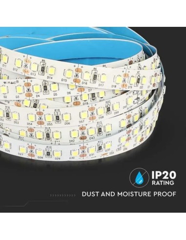Strip LED Samsung SMD2835 12W/m 5m 120 LED/m 12V 4000K IP20 10mm-preview 5487