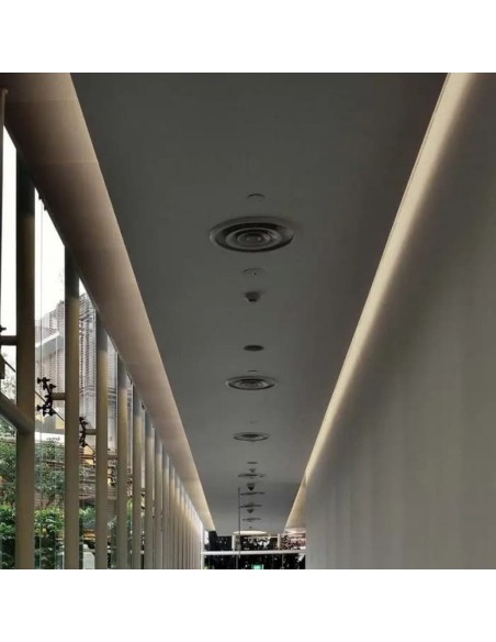 Strip LED SMD3528 5W/m 5m 60 LED/m 12V 3000K IP65 8.8mm-prodotto in ambiente