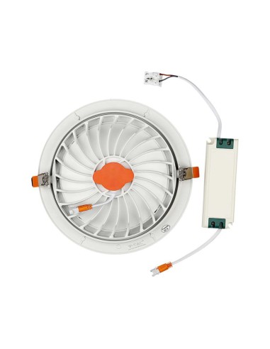 Faretto LED Chip Samsung da Incasso 20W Orientabile 3000K-preview 5831