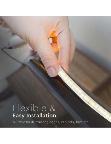 Strip LED SMD5050 10W/m 5m 60 LED/m 24V 4000K IP65 11.4mm-preview 6606