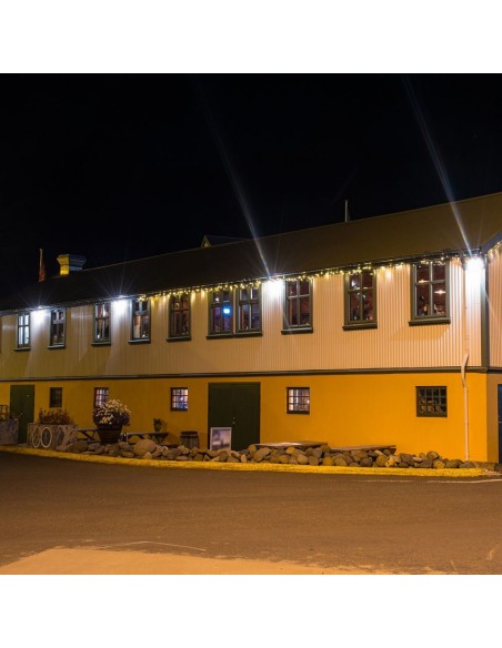 Faro LED SMD 30W F-Series Colore Nero 4000K IP65-prodotto in ambiente