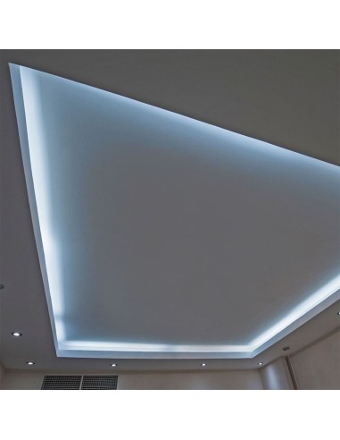 Strip LED SMD5050 4 8W/m 5m 30 LED/m 12V 6400K IP65 10mm-preview 2048