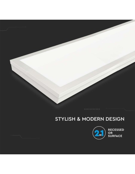 Pannello LED 40W 100LM/W 1200*300mm Colore Bianco 4000K-preview 6789