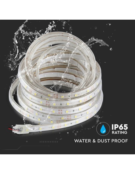 Strip LED SMD3528 3 2W/m 5m 60 LED/m Verde 12V IP65 8mm-preview 6394