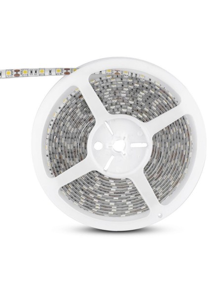 Strip LED SMD5050 11W/m 5m 60 LED/m 12V 4000K IP65 10mm-preview 6505