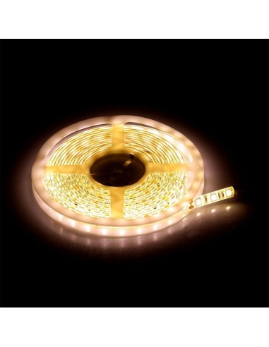 Strip LED SMD5050 11W/m 5m 60 LED/m 12V 4000K IP65 10mm-preview 6508