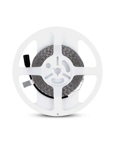 Strip LED SMD3528 8W/m 5m 120 LED/m 12V 3000K IP20 8mm-preview 6366