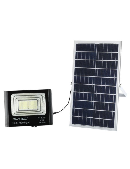 Faro LED con Telecomando e Pannello Solare 35W 6000K-preview 6151