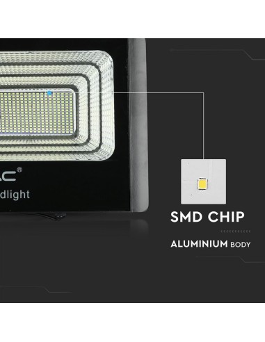 Faro LED con Telecomando e Pannello Solare 40W 4000K-preview 4486