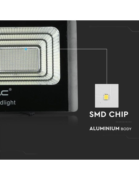 Faro LED con Telecomando e Pannello Solare 50W 6000K-preview 6178