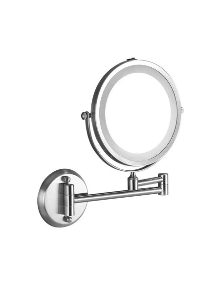 Specchio LED Rotondo 3W Double face Rotabile-prodotto in ambiente