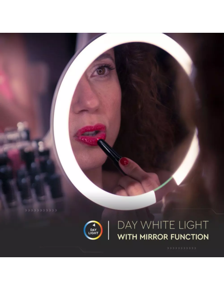 Specchio LED da Tavola ricaricabile 5W 6500k Bianco-preview 4643