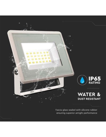 Faro LED SMD 20W F-Series Colore Bianco 3000K IP65-preview 3417